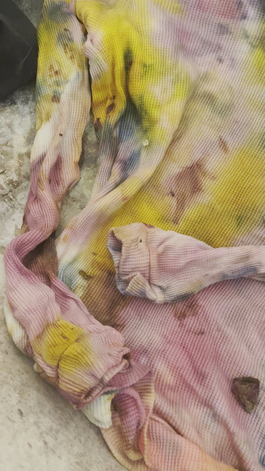 ICE DYEING with Natural Dyes - Vimeo Link