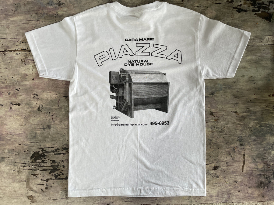 Piazza Dye House T-Shirt in White